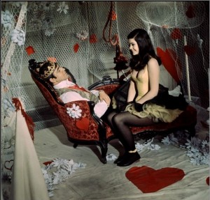 Alan Bates and Genvieve Bujold in King of Hearts