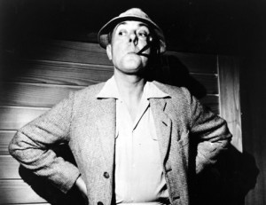 Photo of Jacques Tati as Mr. Hulot