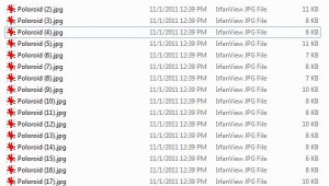Renamed Files with File Extensions