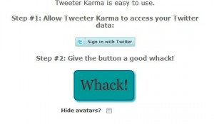 Twitter Karma Site