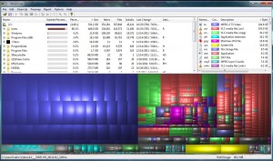 A graphic of a hard drive's files and folders. 