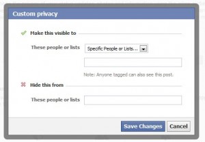 Photo of Custom Facebook Privacy 4 