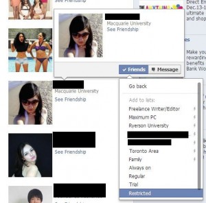 Photo of Facebook Lists