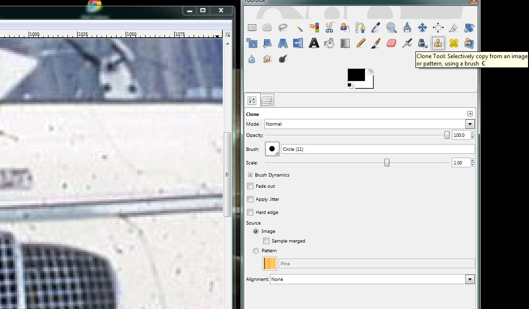 Photo of GIMP Photo Repair  4