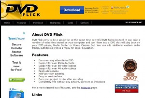 Photo of DVD Flick  Splash Screen