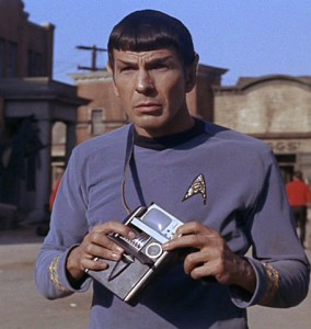 Photo of Spock and Tricorder