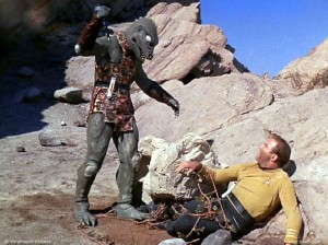 Photo of The Gorn and Kirk 