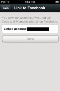 Photo of Link WeChat with Facebook   7