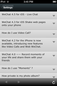 Photo of WeChat FAQ  3