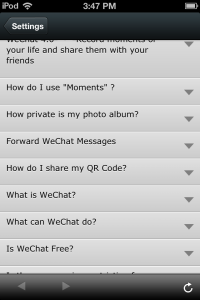 Photo of WeChat FAQ  5