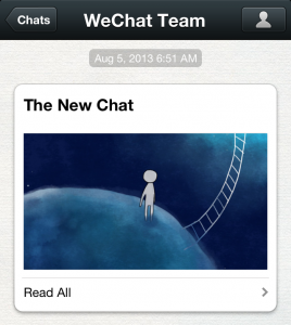 Photo of WeChat Version 5  5