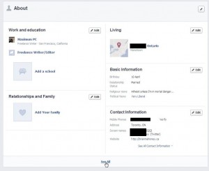 The Perfect Facebook Profile (Part 2) – Hide Everything About You