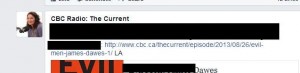 Photo of CBC Url. 