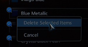 Photo of Delete Multiples Items GT5  7