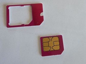Photo of Micro and Full-Size Sim
