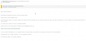 Photo of Phishing Email  2