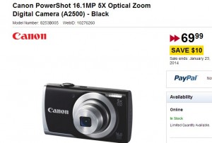 Photo of Canon Point and Shoot