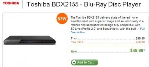 Photo of Smart Toshiba Blu-Ray Player